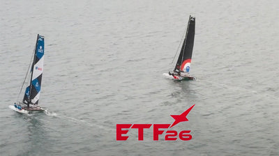 Foiling zoals in de America's Cup