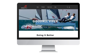 De nieuwe website voor Goodall Design staat online