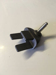 Uiteinde helmstok stuurboord met pin - Embout de barre tribord + axe DT 0514
