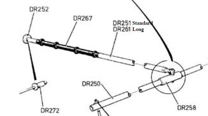 Uiteinde stick - Embout de stick